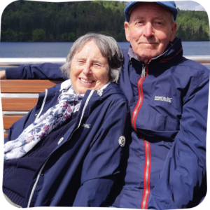 enjoying the sunshine on a boat