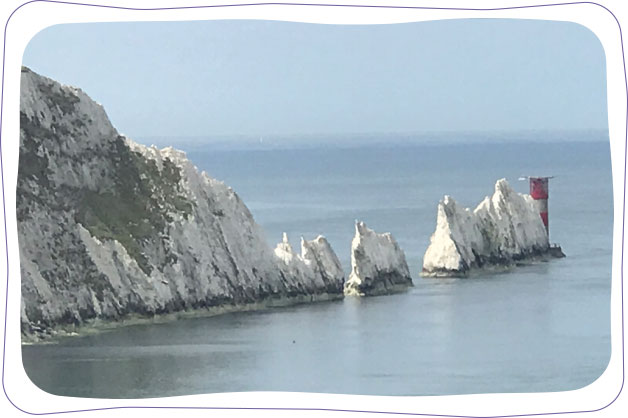 Coastline and lighthouse