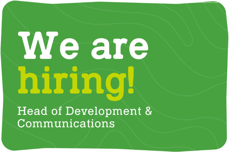 Dementia Adventure job advert. We are hiring - Head of Development and Communications