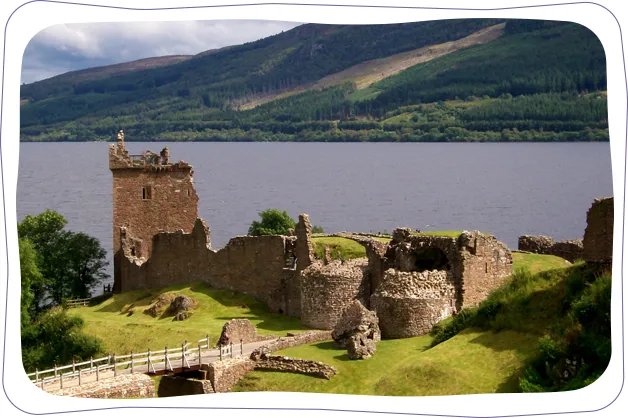 Castle by a loch